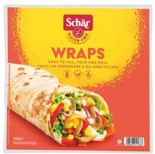 Schär Wraps (gluténmentes tortilla) 160 g