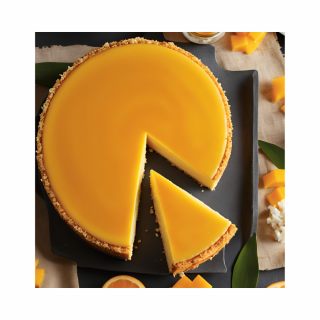 Szafi Bakery Mangós-citrusos cheesecake torta 1560g (12 szelet) (gluténmentes)
