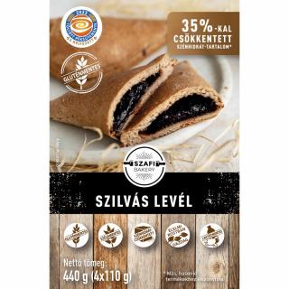 Szafi Bakery Szilvás levél 440g (4x110g) gyorsfagyasztott (gluténmentes)