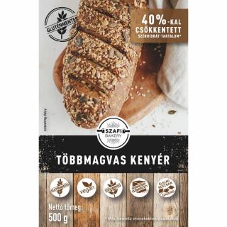 Szafi Bakery Többmagvas kenyér 500g Gyorsfagyasztott (gluténmentes)