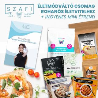 Szafi Busy Woman (rohanós) csomag gluténmentes termékekkel