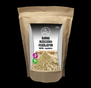 Szafi Free Barna rizscsíra-fehérjepor NATÚR- ízesítetlen (gluténmentes, vegán) 300 g