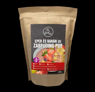 Szafi Free epres-banán ízű zabpuding por (gluténmentes, tejmentes) 300 g