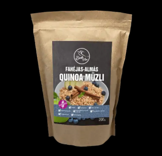Szafi Free Fahéjas-almás quinoa müzli (gluténmentes, tejmentes, szójamentes) 200 g