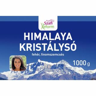 Szafi Reform Himalaya kristálysó, fehér, finomszemcsés 1000 g (gluténmentes)