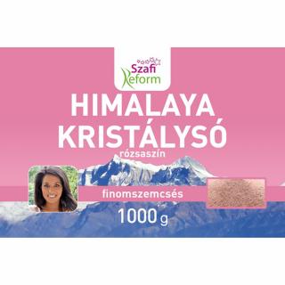 Szafi Reform Himalaya kristálysó, rózsaszín, finomszemcsés 1000 g (gluténmentes)