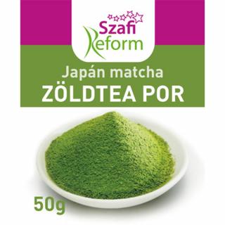 Szafi Reform Japán Matcha zöldteapor 50 g (gluténmentes)