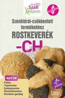 Szafi Reform Szénhidrát-csökkentett termékekhez rostkeverék 5000 g (paleo, gluténmentes)