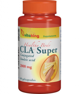 Vitaking CLA Super 2000mg (60)gélkapszula