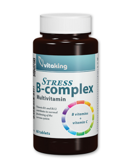 Vitaking Stress B-complex 60db tabletta