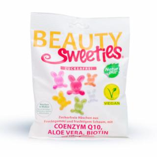 Beauty Sweeties cukormentes vegán gumicukor nyuszik 125g