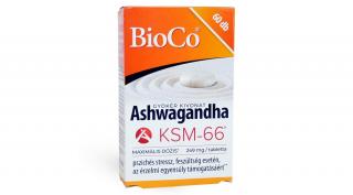 BioCo ashwagandha KSM-66 tabletta 60db