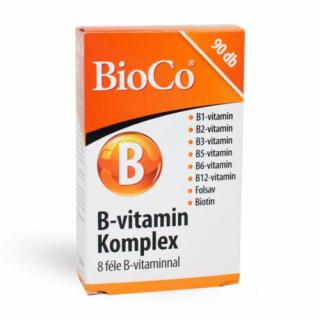 BioCo B-vitamin Komplex tabletta 90db