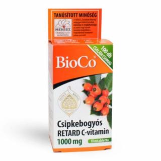 BioCo Csipkebogyós Retard C-vitamin tabletta 1000 mg, 100db