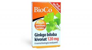 BioCo Ginkgo Biloba kivonat 120mg tabletta 90db