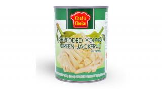 Chef's Choice jackfruit konzerv zöld apróra vágott 565g