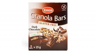 Emco gluténmentes müzliszelet étcsokoládé 5x24,8g