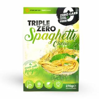 Forpro triple zero kalóriás tészta - spaghetti cukor/zsír/laktóz/glutén/szójamentes 270g