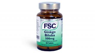 FSC ginkgo biloba tabletta 500mg  60db