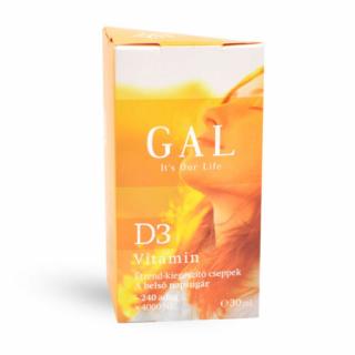 Gal D3-vitamin cseppek 30ml