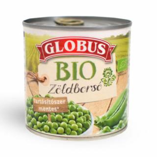 Globus bio zöldborsó konzerv 400g