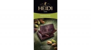Heidi Dark Pisztáciás étcsokoládé 80g