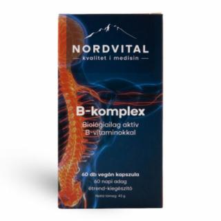 Nordvital B-komplex 60 db vegán kapszula