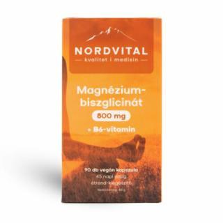 Nordvital magnézium-biszglicinát 90 db kapszula