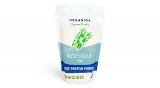 Organiqa 100% rizsfehérje por (80% fehérje) 200g