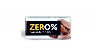 Szerencsi Zero kávé ízű krémmel töltött tejcsokoládé édesítőszerrel 21g