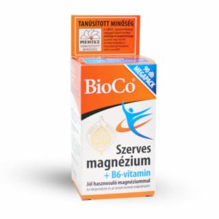Szerves magnézium + B6-vitamin 100mg, 90db, BioCo