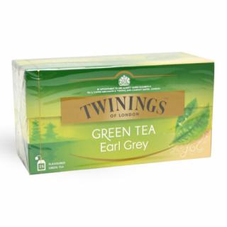 Twinings earl grey zöld tea filteres 25 db