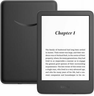 Amazon Kindle 2022 16GB (reklámmentes) Ebook olvasó - Fekete (B09SWS16W6)