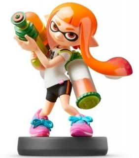 Amiibo Inkling kiegészítő figura