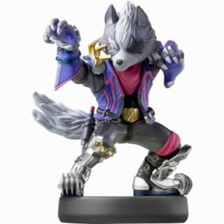 Amiibo Wolf kiegészítő figura