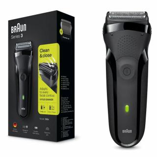 Braun Series 3 300S borotva - Fekete