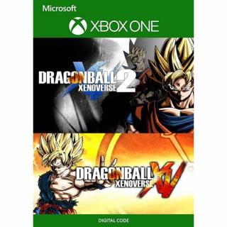 Dragon Ball Xenoverse + Xenoverse 2 (Digitális kód) (Xbox One)
