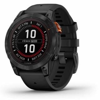 Garmin Fenix 7X Pro Solar okosóra - Szürke/Fekete (010-02778-01)