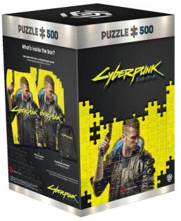 Good Loot Cyberpunk 2077 Keyart Male 500 darabos Puzzle