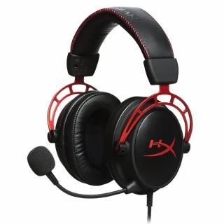 Hyperx Cloud Alpha Gaming Headset - Fekete/Piros (4P5L1AM#ABB)