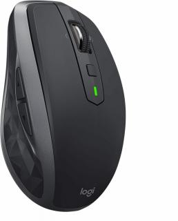Logitech MX Anywhere 2S Bluetooth Edition egér (2023-as) - Fekete/Grafit (910-007231)