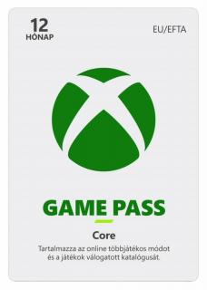 Microsoft XBOX Game Pass Core 12 hónapos előfizetés (digitális kód)