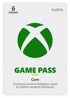 Microsoft XBOX Game Pass Core 6 hónapos előfizetés (digitális kód)