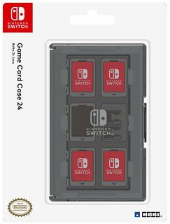 Nintendo Switch Hori Game Card Case 24 (fekete)