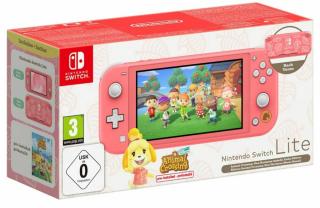 Nintendo Switch Lite  Animal Crossing: New Horizons Isabelle Aloha Edition