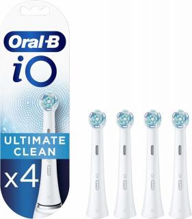 Oral-B iO Ultimate Clean fogkefe pótfej fehér (4db)