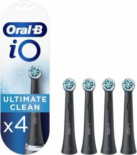 Oral-B iO Ultimate Clean fogkefe pótfej fekete (4db)