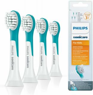 Philips HX6034/33 Sonicare For Kids Compact Ages 3+ fogkefe pótfej 4db - Kék