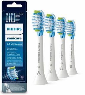 Philips HX9044/17 Sonicare C3 Premium Plaque Defence fogkefe pótfej 4db - Fehér