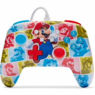 PowerA Enhanced Wired Controller Mario Hero Reel